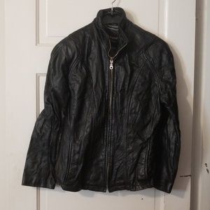Black Wilson's Leather Jacket